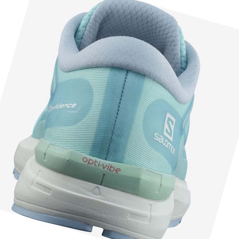 Salomon SONIC 4 Laufschuhe Damen Grün | SGPDYJR-98