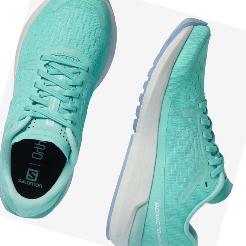 Salomon SONIC 4 Laufschuhe Damen Mintfarben | XRUEOFD-19