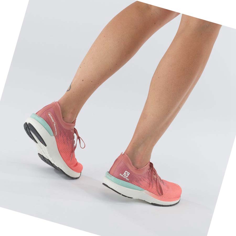 Salomon SONIC 4 Laufschuhe Damen Rosa | IJESNVU-05