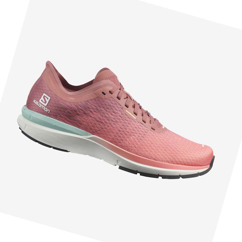 Salomon SONIC 4 Laufschuhe Damen Rosa | IJESNVU-05