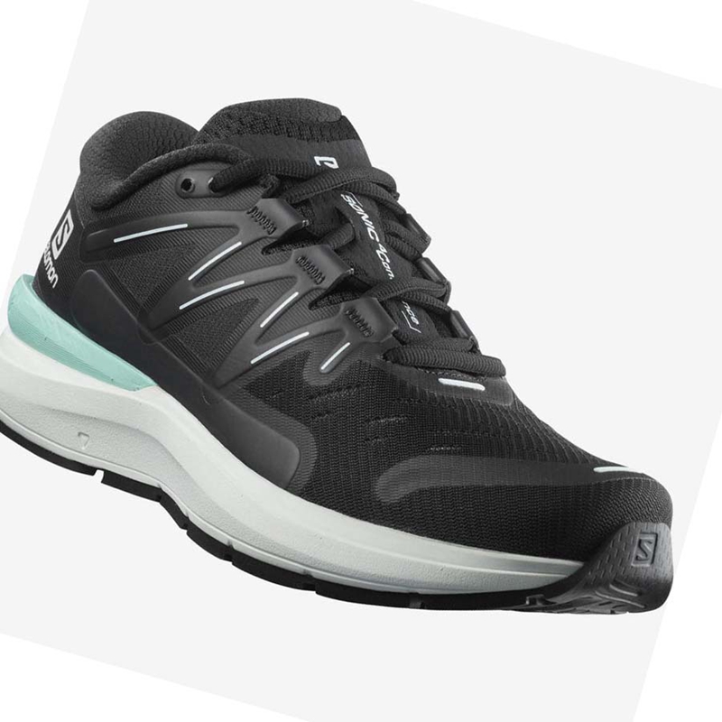Salomon SONIC 4 Laufschuhe Damen Schwarz | CDMIYUP-12