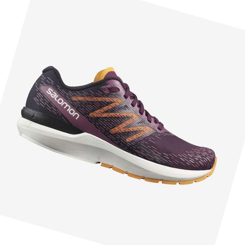 Salomon SONIC 5 BALANCE Laufschuhe Damen Rot | ECVSAKB-07