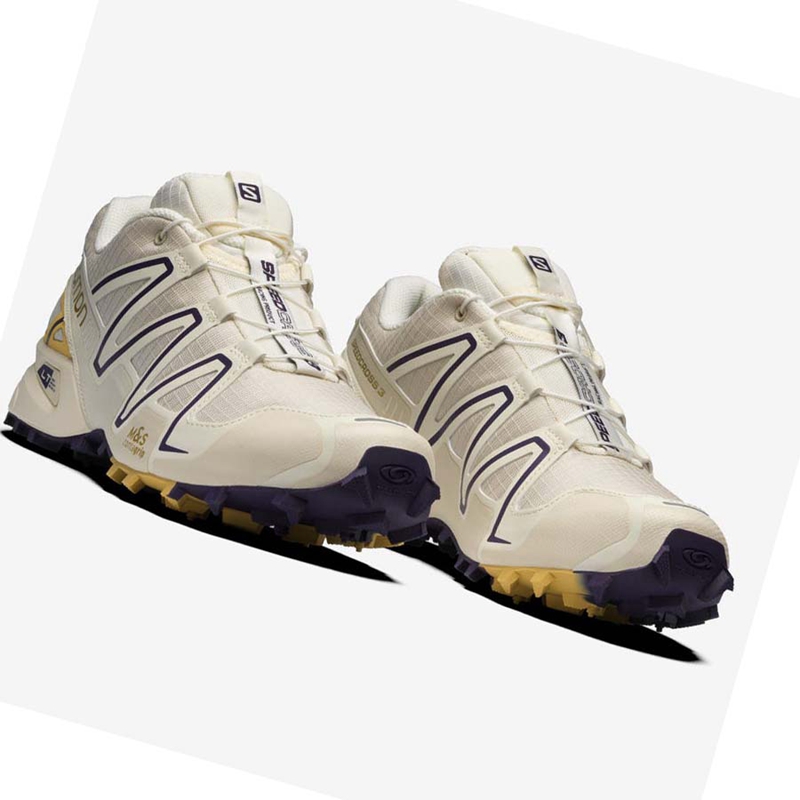 Salomon SPEEDCROSS 3 Sneakers Damen Beige | NJLEWQI-06