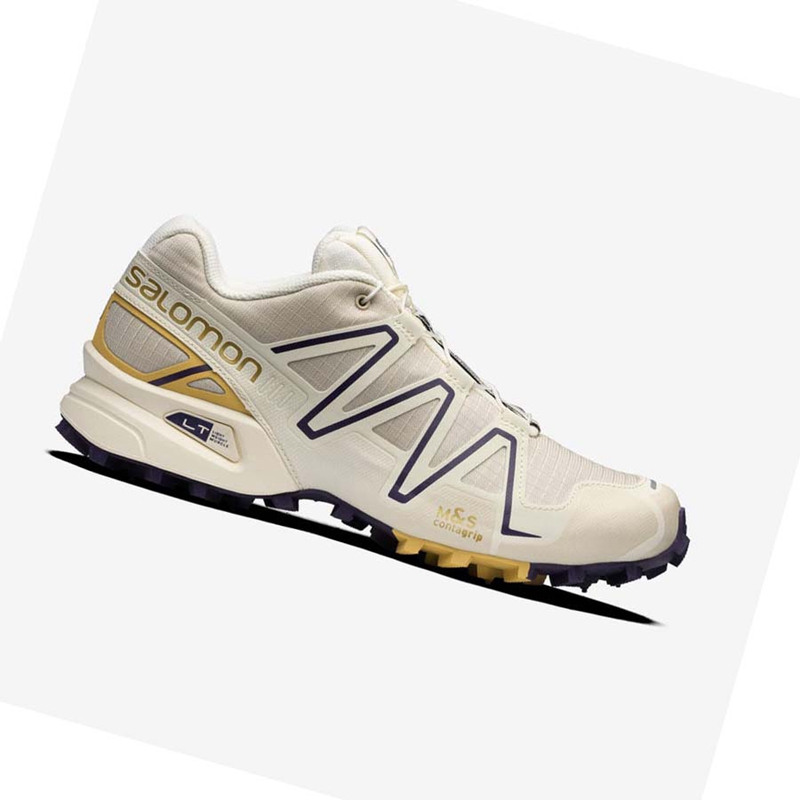 Salomon SPEEDCROSS 3 Sneakers Damen Beige | NJLEWQI-06