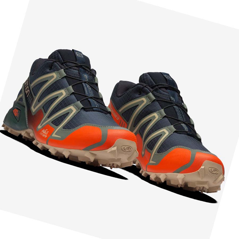 Salomon SPEEDCROSS 3 Sneakers Damen Grau | GSDHPXT-23