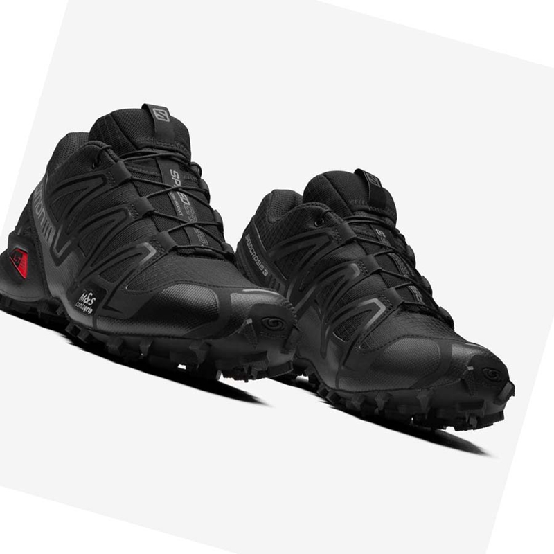 Salomon SPEEDCROSS 3 Sneakers Damen Schwarz | QAWJTIM-54