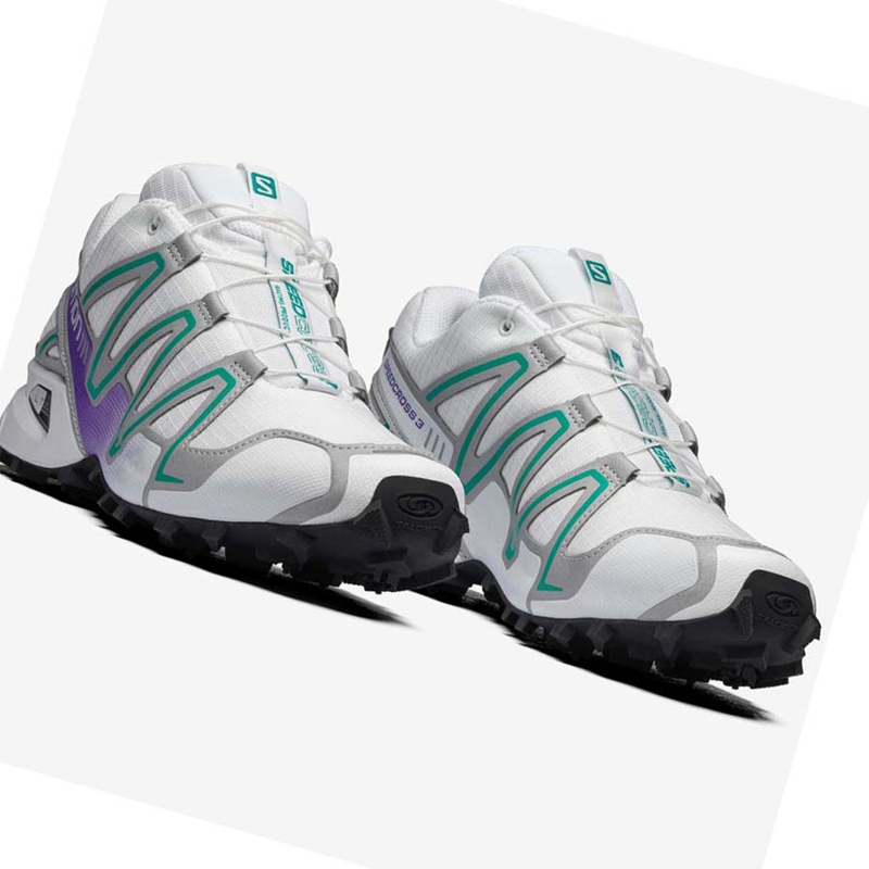 Salomon SPEEDCROSS 3 Sneakers Damen Weiß | NBKGYDS-43
