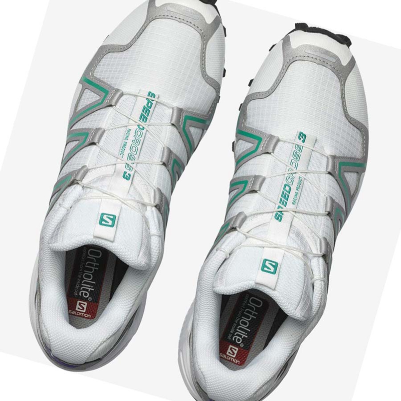 Salomon SPEEDCROSS 3 Sneakers Damen Weiß | NBKGYDS-43