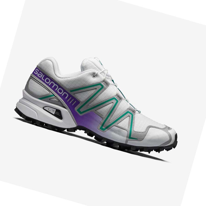 Salomon SPEEDCROSS 3 Sneakers Damen Weiß | NBKGYDS-43