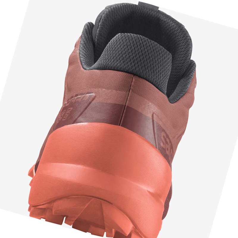 Salomon SPEEDCROSS 5 Trailrunning Schuhe Damen Orange | IOAYXJM-08