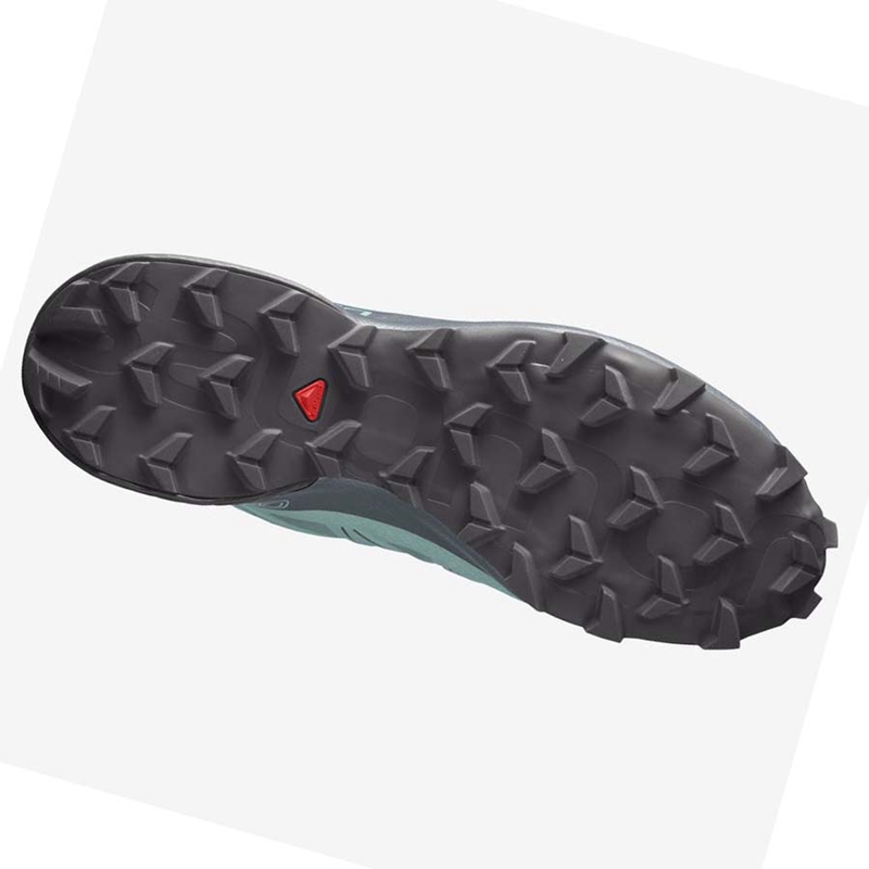 Salomon SPEEDCROSS 5 Trailrunning Schuhe Damen Grün | QPVSYZN-60