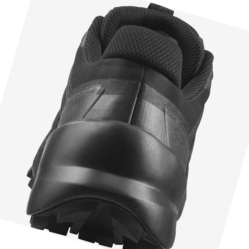 Salomon SPEEDCROSS 5 Trailrunning Schuhe Damen Schwarz | SIKDUYA-59