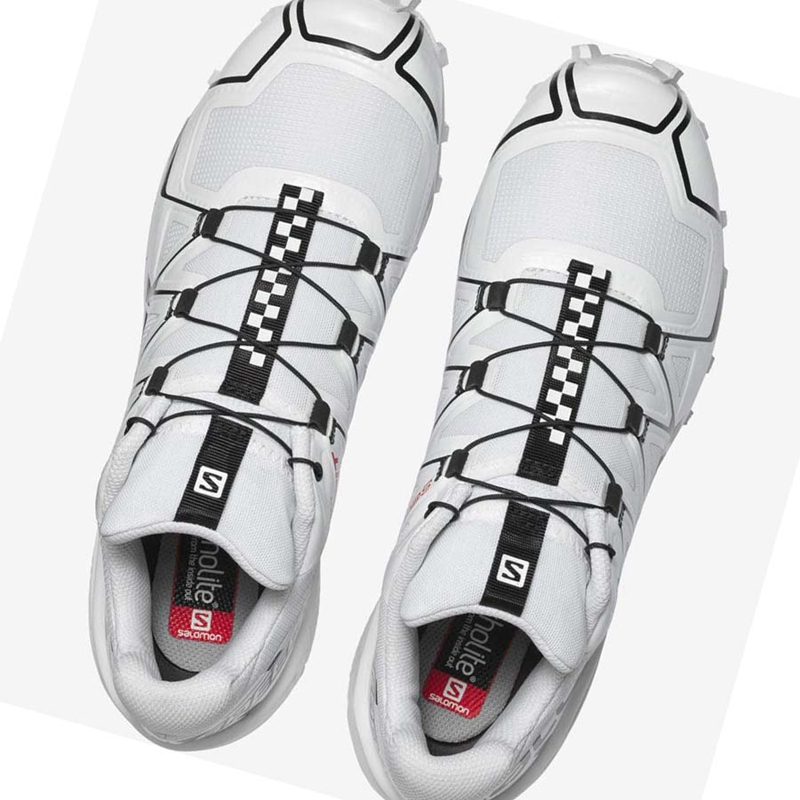 Salomon SPEEDCROSS OFFROAD Sneakers Herren Weiß | PWZJDAM-06
