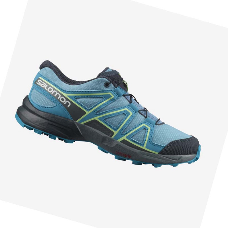 Salomon SPEEDCROSS Trailrunning Schuhe Kinder Blau | PEAQZWY-36