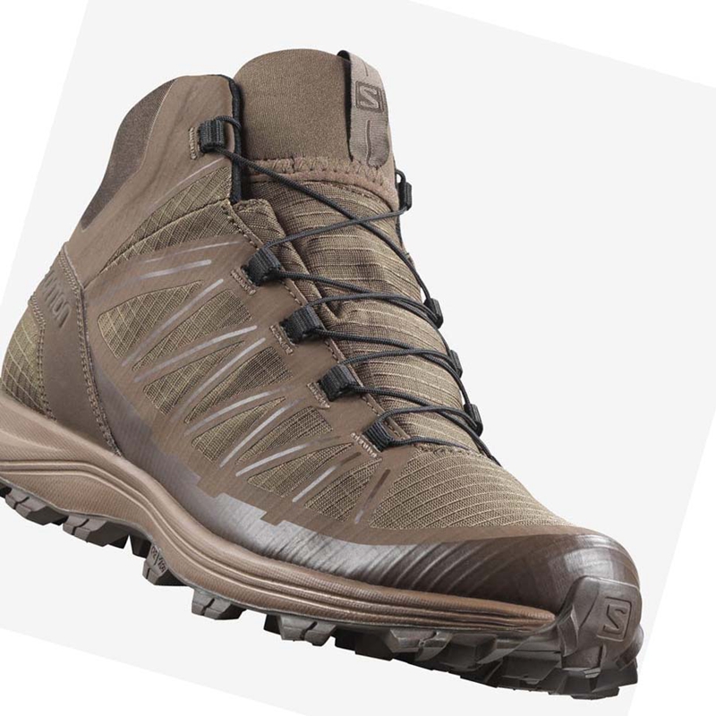 Salomon SPEED ASSAULT FORCES Stiefel Herren Braun | LIMEUTR-13