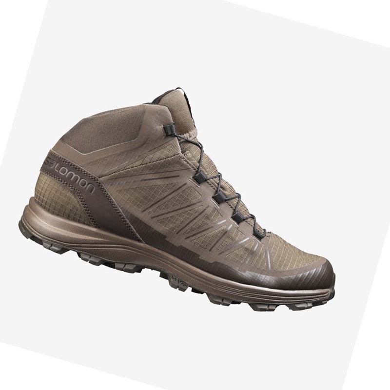 Salomon SPEED ASSAULT FORCES Stiefel Herren Braun | LIMEUTR-13