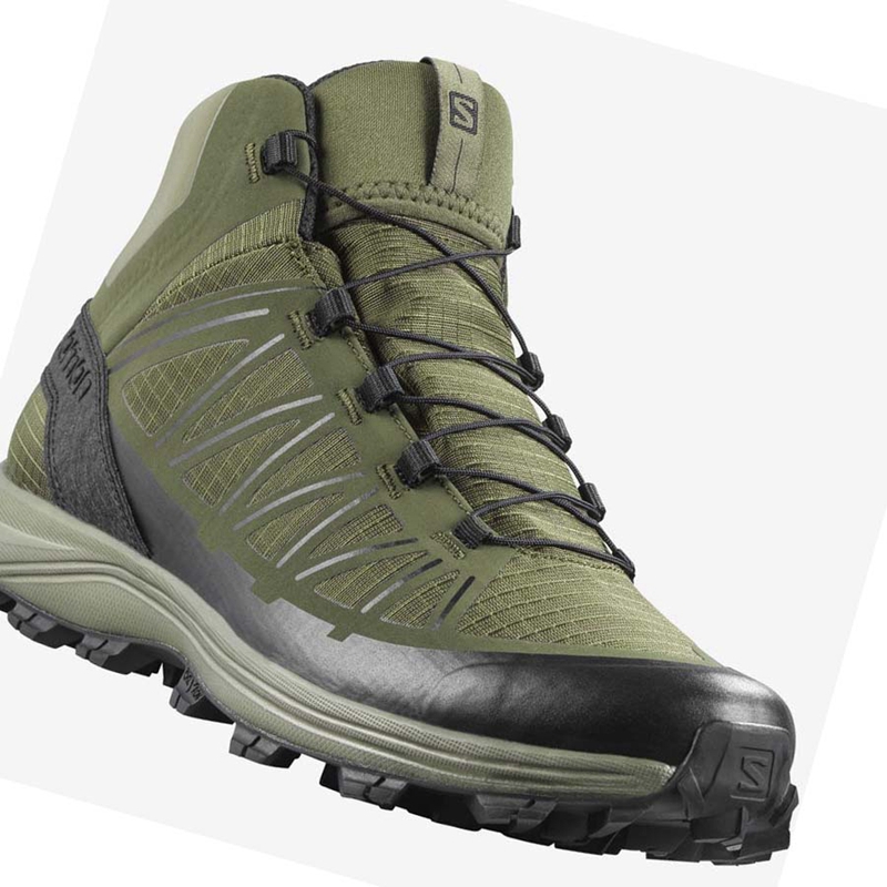 Salomon SPEED ASSAULT FORCES Stiefel Herren Olivgrün | XSMHDKF-16