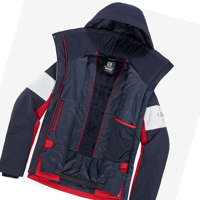 Salomon SPEED INSULATED Jacke Damen Rot | BGKFHTM-06