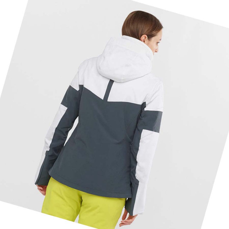 Salomon SPEED INSULATED Jacke Damen Schwarz | OXDQZKP-79