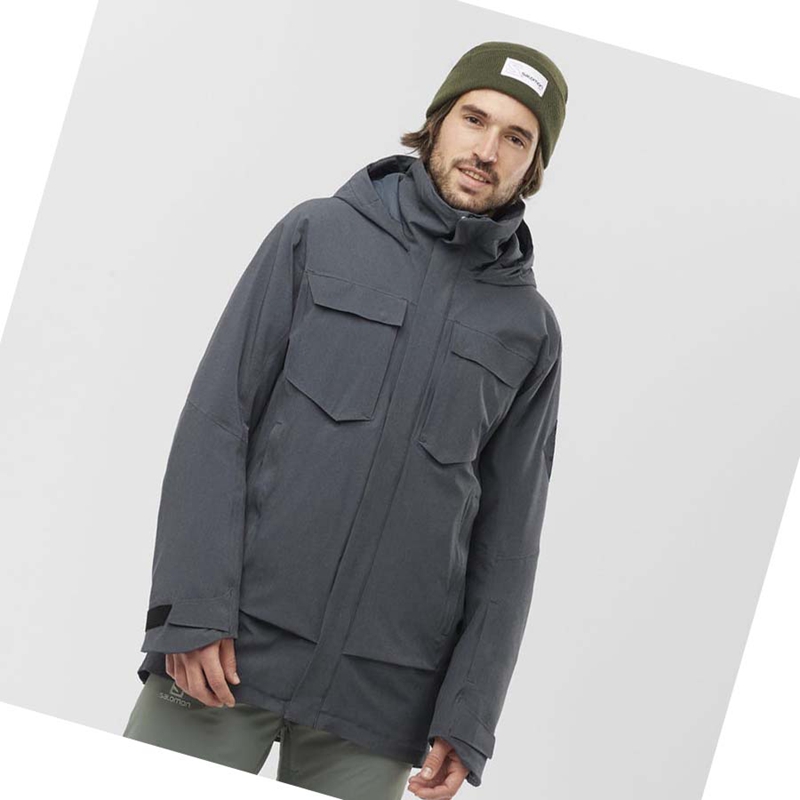Salomon STANCE CARGO Skijacken Herren Schwarz | SYGFHID-53
