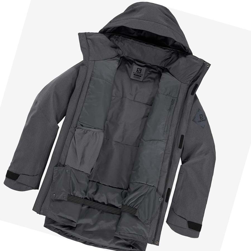 Salomon STANCE CARGO Skijacken Herren Schwarz | SYGFHID-53