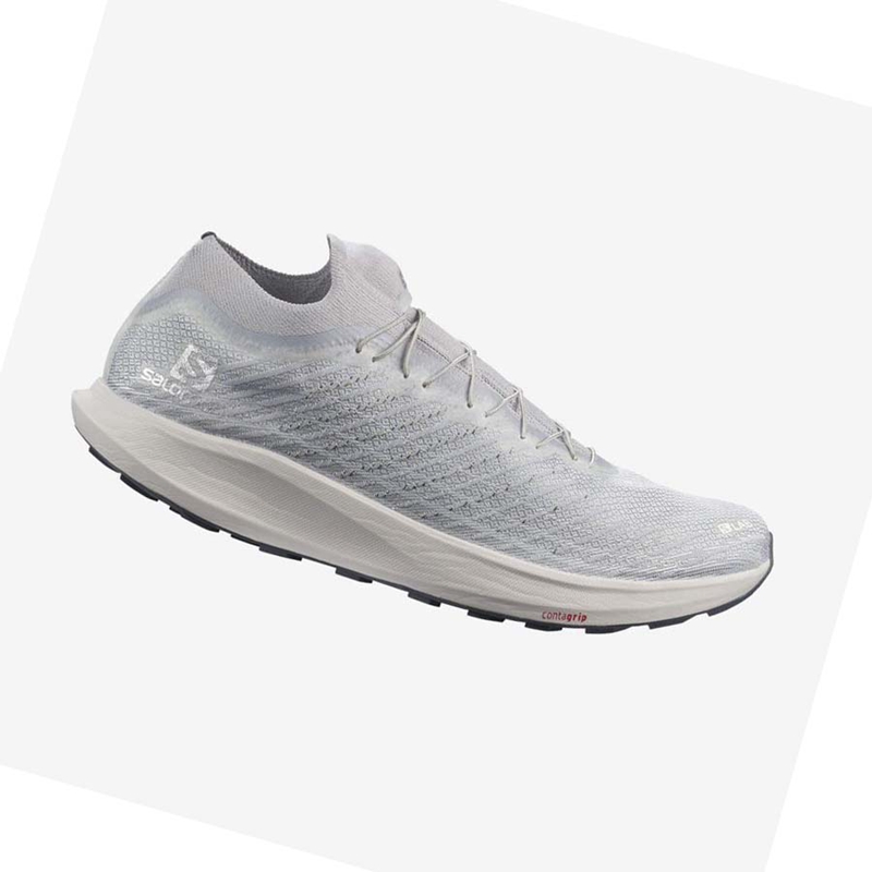 Salomon S/LAB PULSAR Trailrunning Schuhe Herren Silber | AWREJSB-32