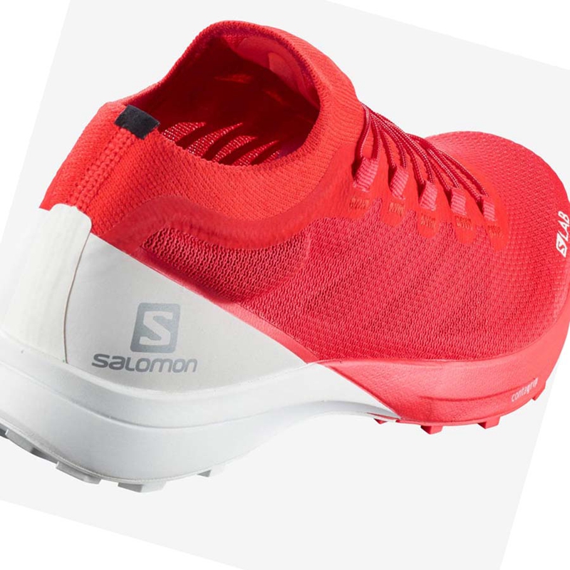 Salomon S/LAB SENSE 8 Trailrunning Schuhe Herren Rot | EZWPLNK-35