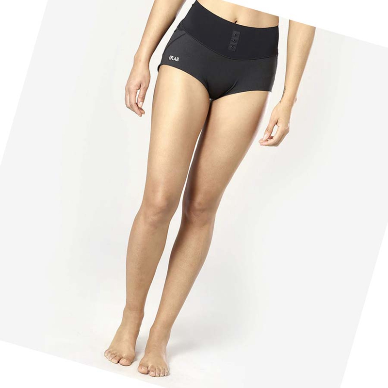 Salomon S/LAB SENSE BRIEF Kurze Hose Damen Schwarz | GMSDUVK-95