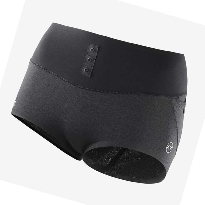 Salomon S/LAB SENSE BRIEF Kurze Hose Damen Schwarz | GMSDUVK-95
