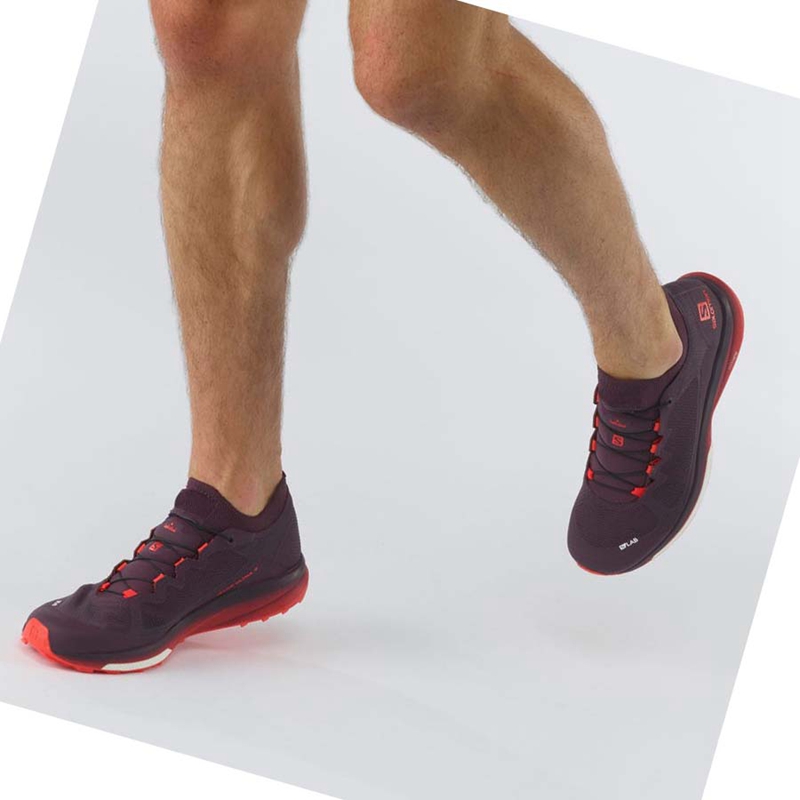 Salomon S/LAB ULTRA 3 Trailrunning Schuhe Herren Lila | GSBIKXE-49