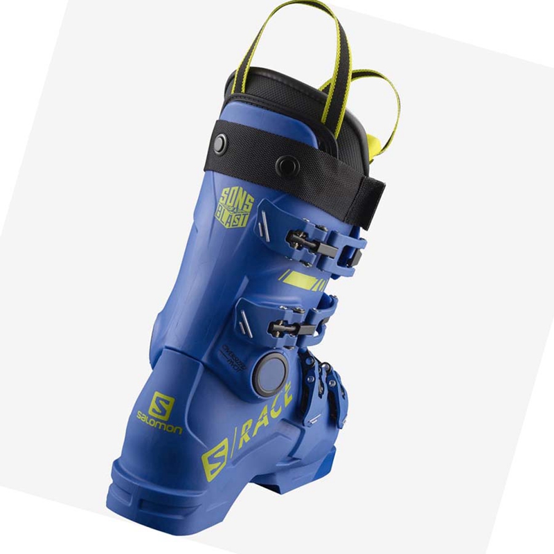 Salomon S/RACE 70 Skistiefel Kinder Blau | CSKIADH-84