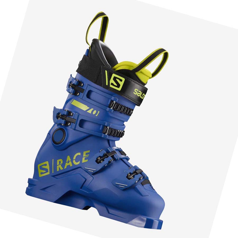 Salomon S/RACE 70 Skistiefel Kinder Blau | CSKIADH-84