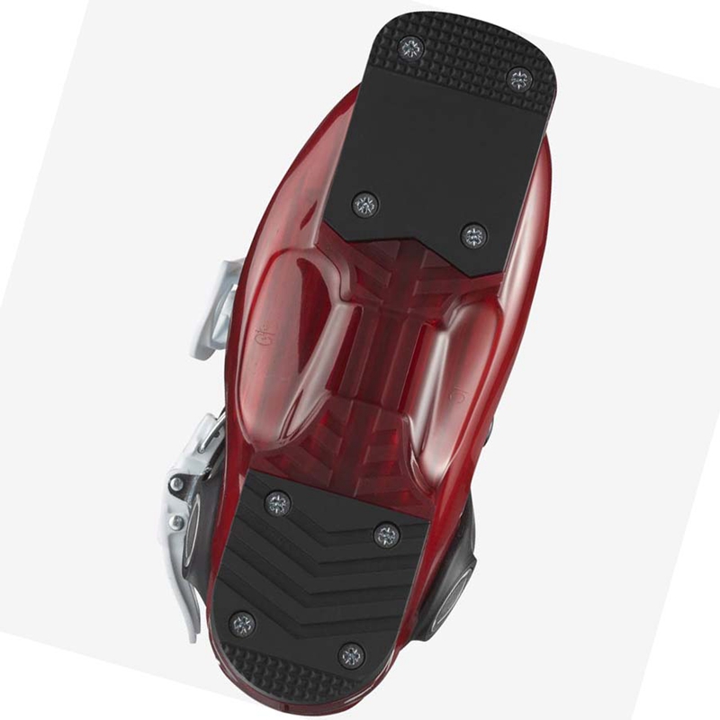 Salomon T2 RT Skistiefel Kinder Schwarz Rot Weiß | UIYEXKJ-58
