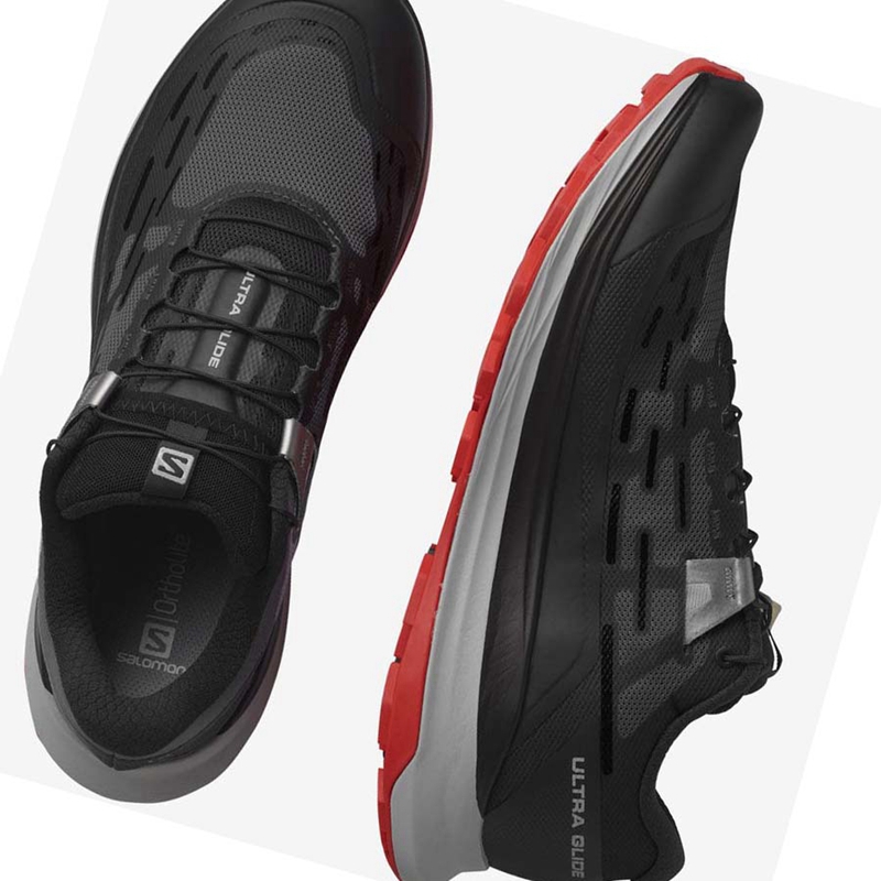 Salomon ULTRA GLIDE Trailrunning Schuhe Herren Schwarz | SABEDGW-64