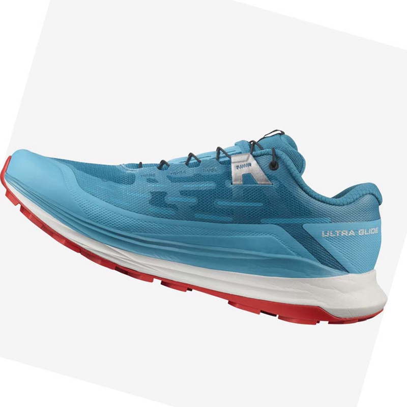 Salomon ULTRA GLIDE Trailrunning Schuhe Herren Türkis | SCNDIVB-01