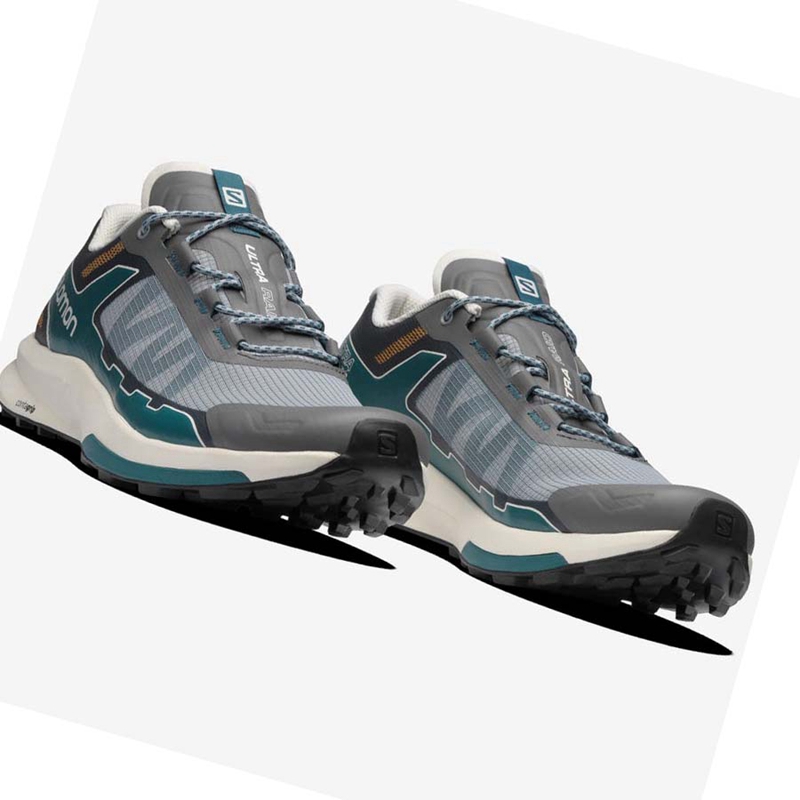 Salomon ULTRA RAID Sneakers Herren Grau | NHELBIY-41