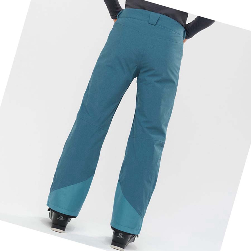 Salomon UNTRACKED Ski Hosen Herren Blau | WBVJRLT-98