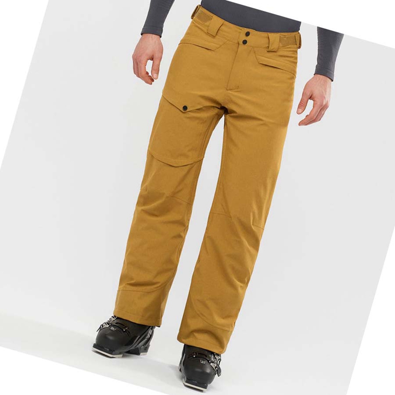 Salomon UNTRACKED Ski Hosen Herren Braun | CNTHADW-23