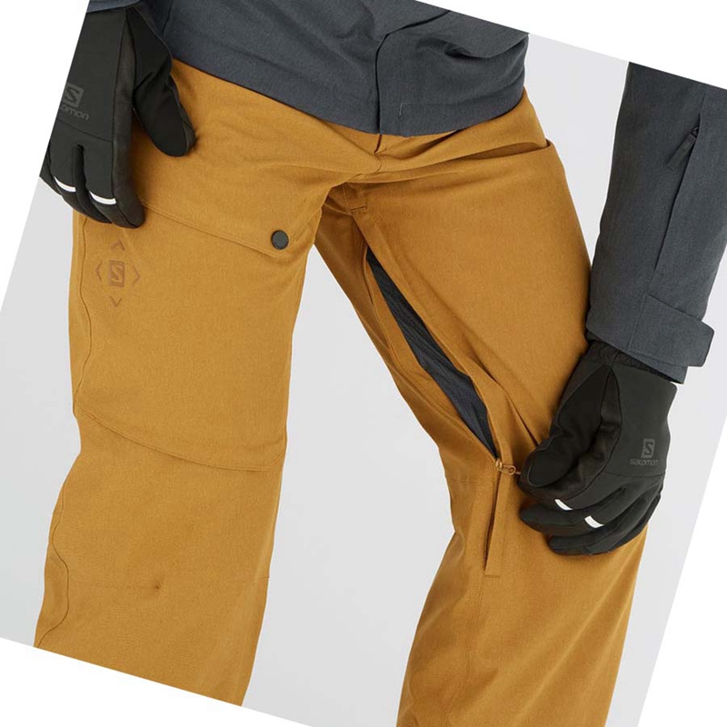 Salomon UNTRACKED Ski Hosen Herren Braun | CNTHADW-23