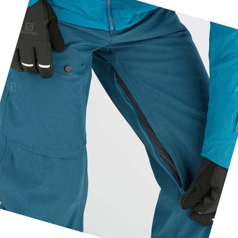 Salomon UNTRACKED Ski Hosen Herren Navy | FSTHZQL-13