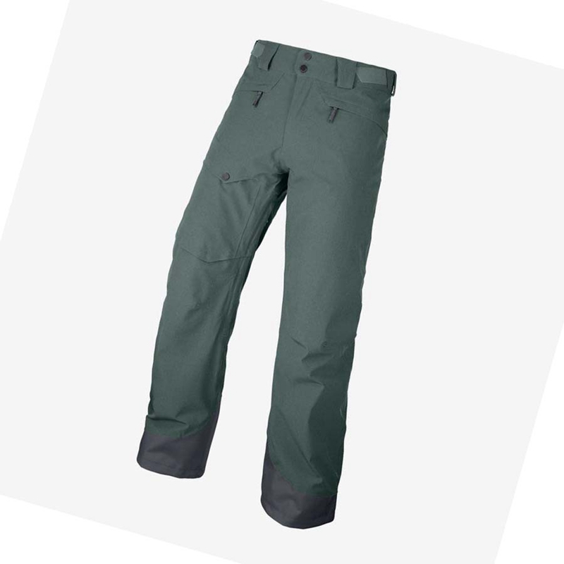 Salomon UNTRACKED Ski Hosen Herren Olivgrün | PHSCNWQ-25