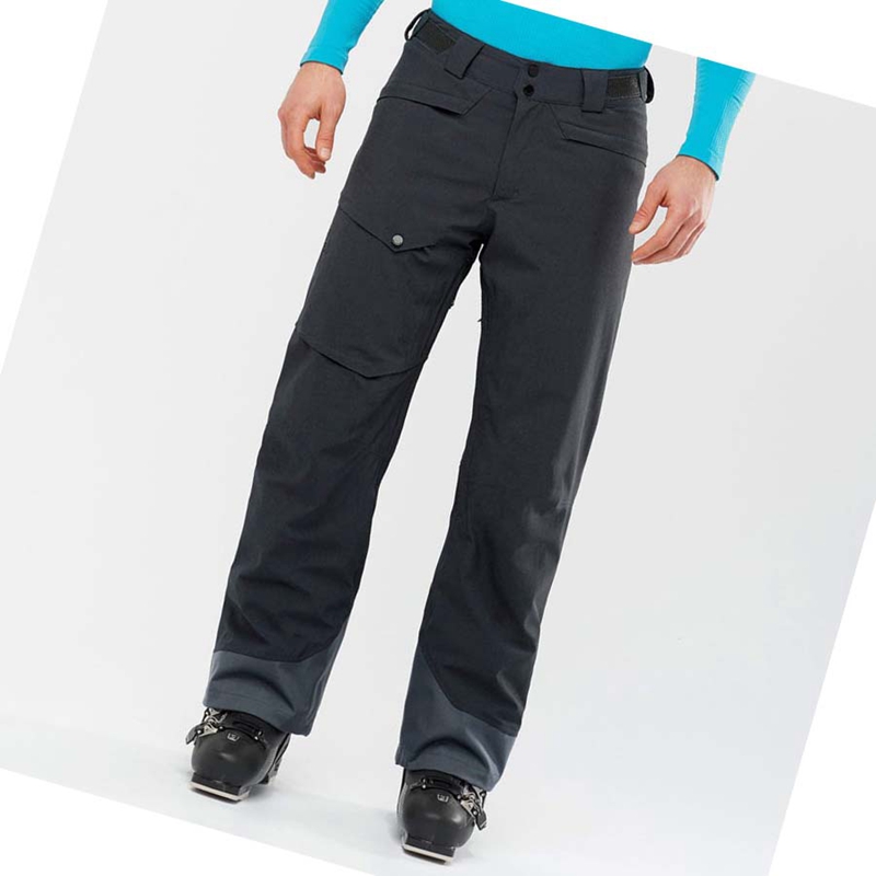 Salomon UNTRACKED Ski Hosen Herren Schwarz | EAWZHMB-40