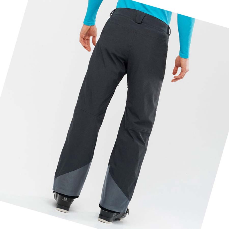 Salomon UNTRACKED Ski Hosen Herren Schwarz | EAWZHMB-40