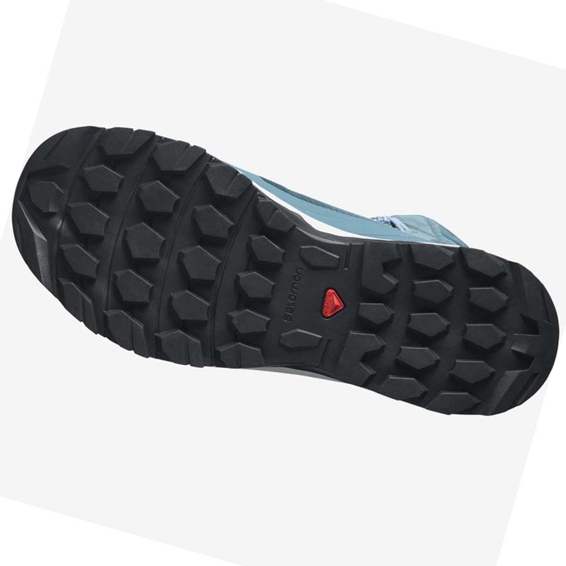 Salomon VAYA POWDER TS CSWP Winterstiefel Damen Blau | SRJFALC-12