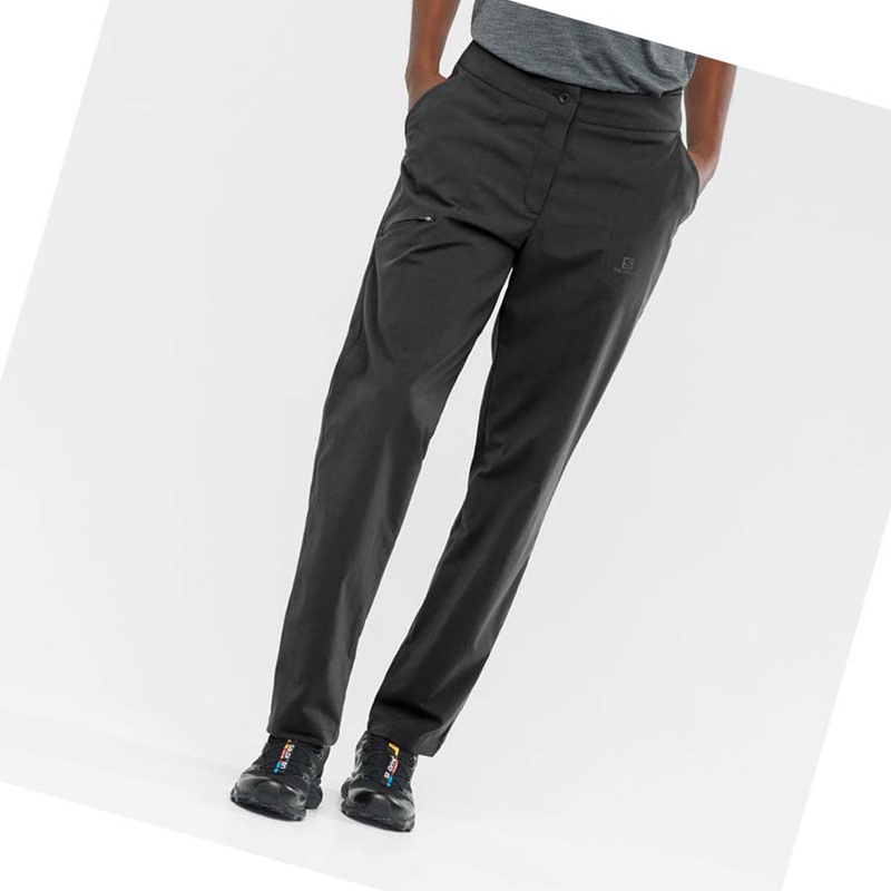 Salomon WAYFARER CITY Hose Damen Schwarz | QHCNTRI-70
