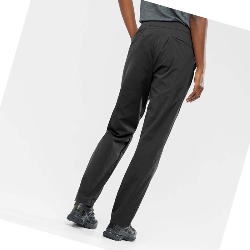 Salomon WAYFARER CITY Hose Damen Schwarz | QHCNTRI-70
