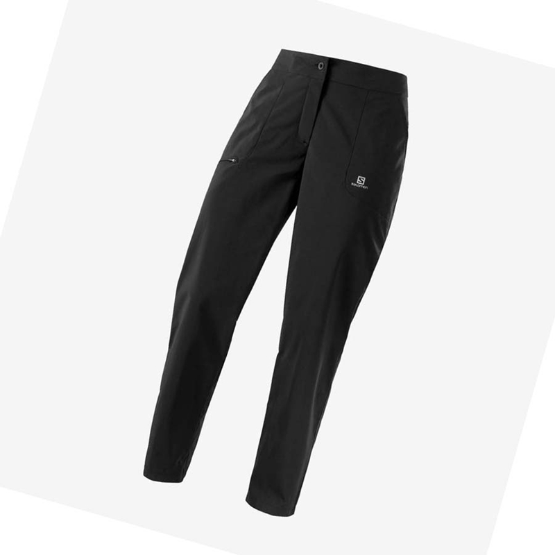 Salomon WAYFARER CITY Hose Damen Schwarz | QHCNTRI-70