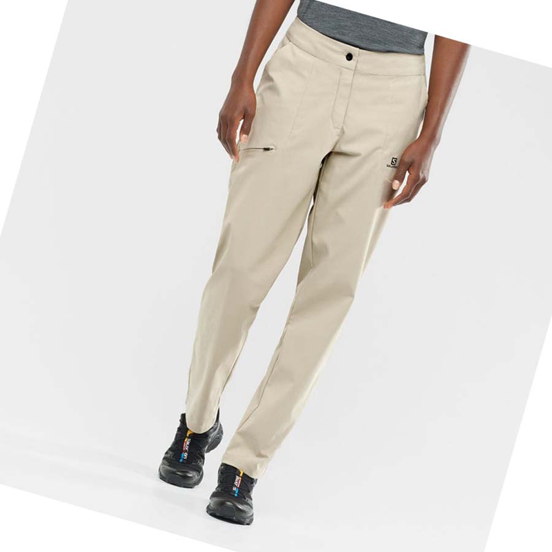 Salomon WAYFARER CITY Hose Damen Weiß | RXSMHUA-04
