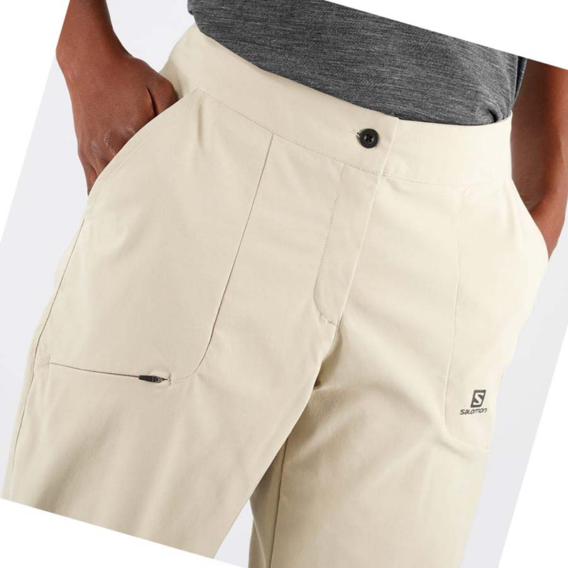 Salomon WAYFARER CITY Hose Damen Weiß | RXSMHUA-04