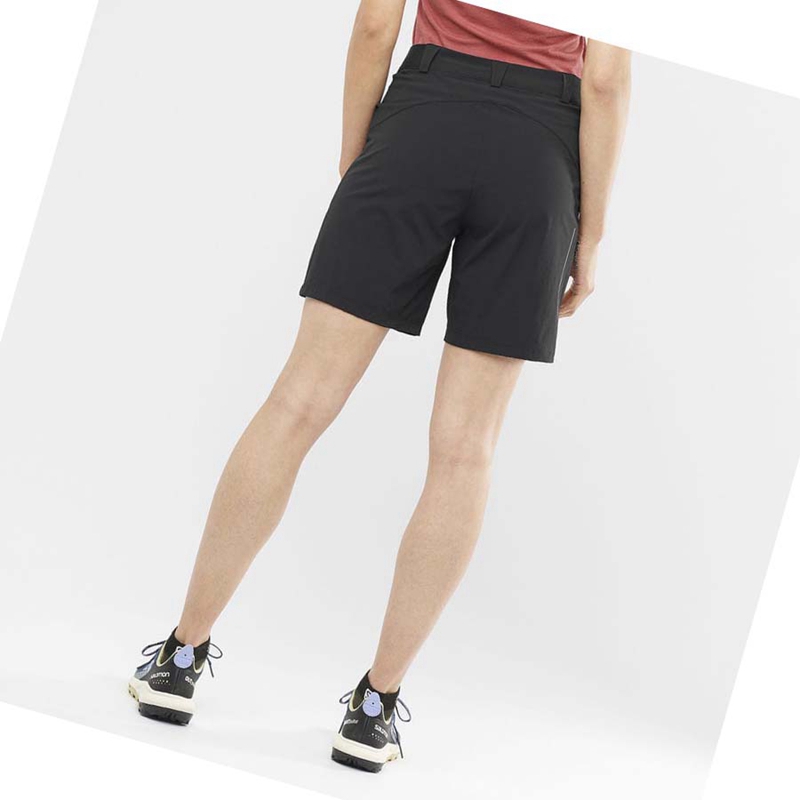 Salomon WAYFARER Kurze Hose Damen Grau | NJQAKYM-10